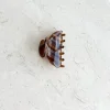 Golden Tribe Hair>Mini Abbey Clip - Caramel Stripe