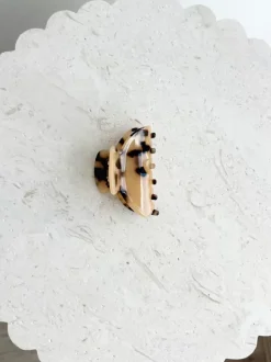 Golden Tribe Hair>Mini Abbey Clip - Cream Tort