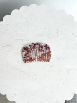 Golden Tribe Hair>Mini Comb - Terrazzo