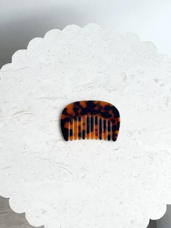 Golden Tribe Hair>Mini Comb - Tort