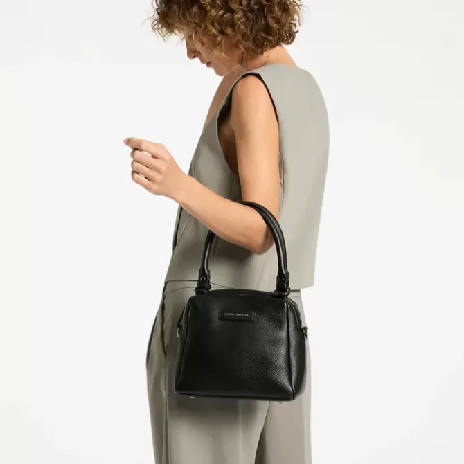 Status Anxiety Handbags>Mini Mountains - Black