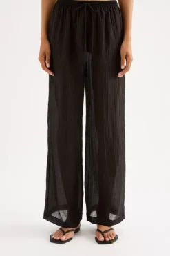Nude Lucy Matching Sets|Pants>Montego Resort Pant - Black