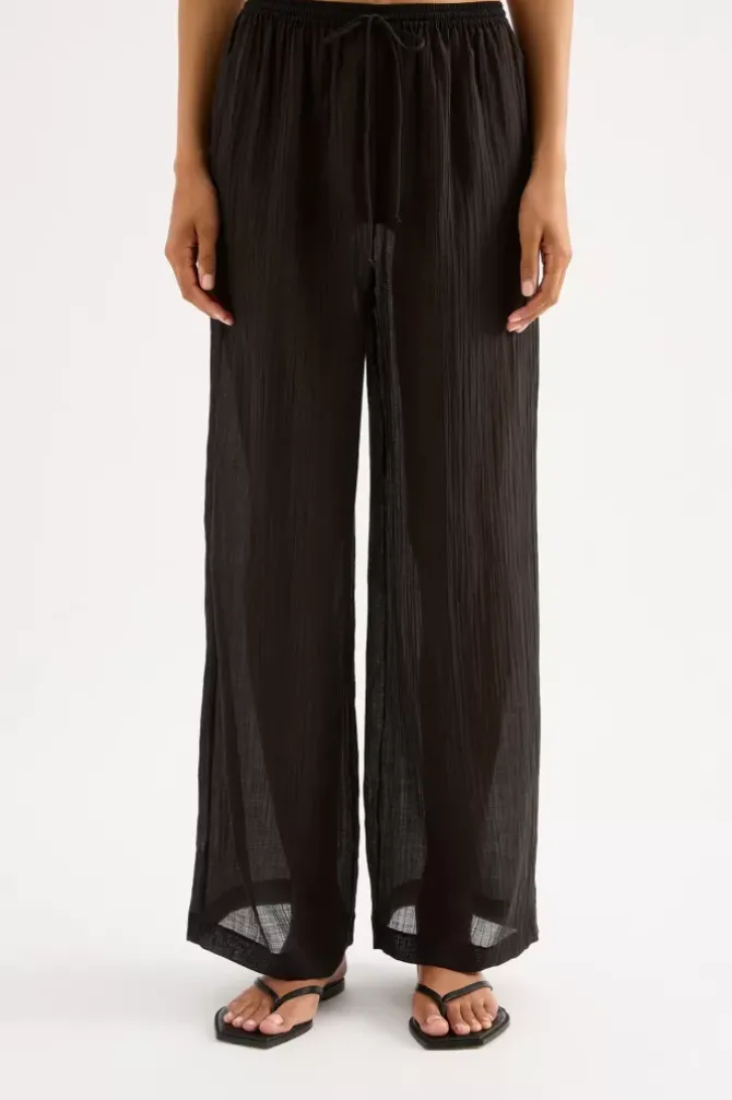 Nude Lucy Matching Sets|Pants>Montego Resort Pant - Black