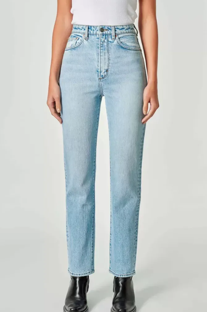 Neuw Denim Denim>Nico Straight Passenger - Mid Vintage Indigo