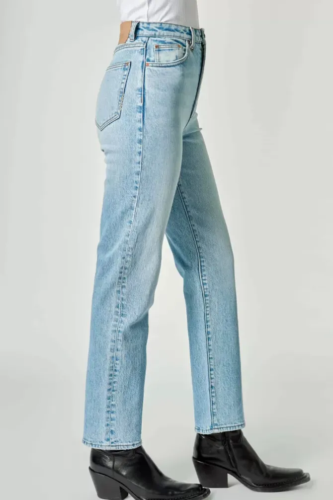 Neuw Denim Denim>Nico Straight Passenger - Mid Vintage Indigo