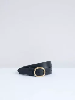 The Lair Belts>Oval 22 Belt - Brass
