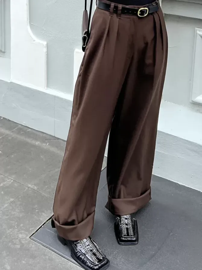 The Lair Belts>Oval 22 Belt - Brass