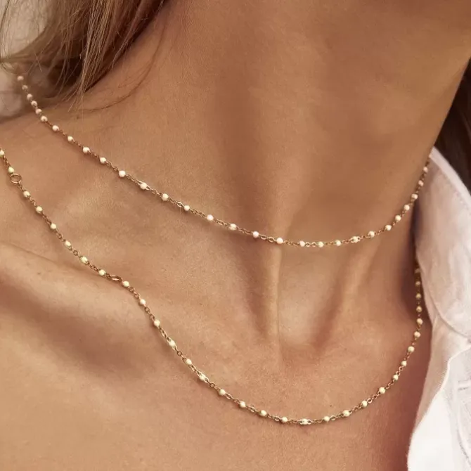 Arms of Eve Jewellery|Jewellery>Peggy Gold And Enamel Necklace - Vanilla