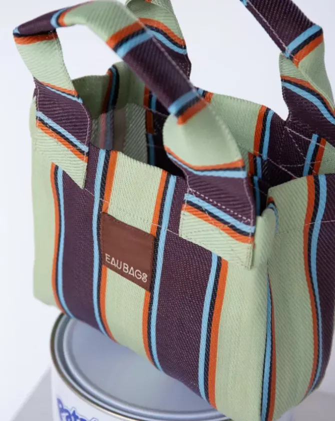 Eau Bags Handbags>Petite - Pistachio & Chocolate