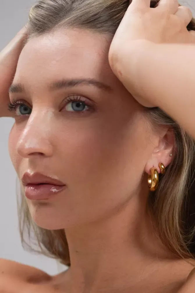 Porter Jewellery Jewellery|Jewellery>Petite Thick Huggies - 8mm