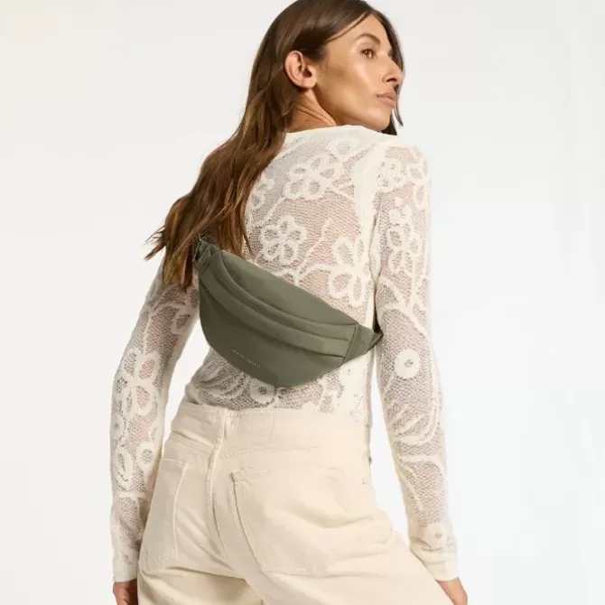 Status Anxiety Handbags>Piper Recycled Bag - Olive