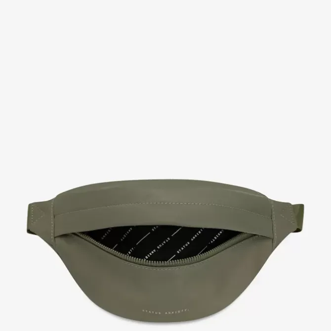 Status Anxiety Handbags>Piper Recycled Bag - Olive