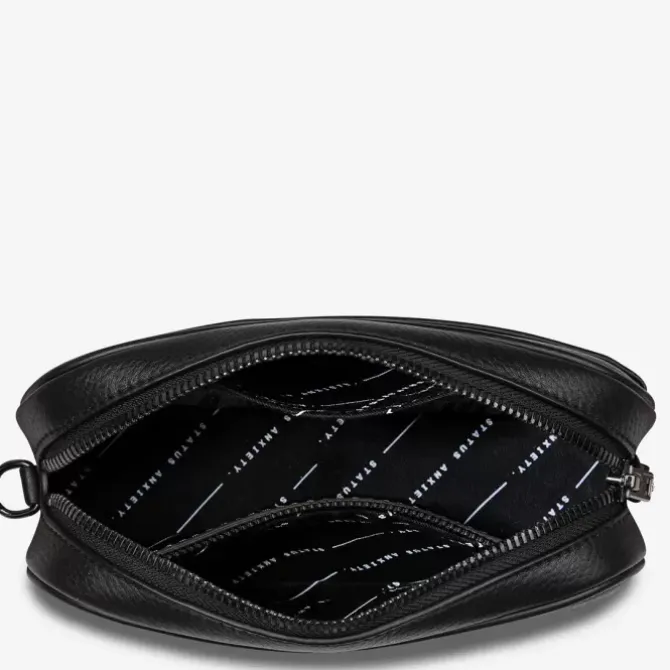 Status Anxiety Handbags>Plunder with Webbed Strap - Black