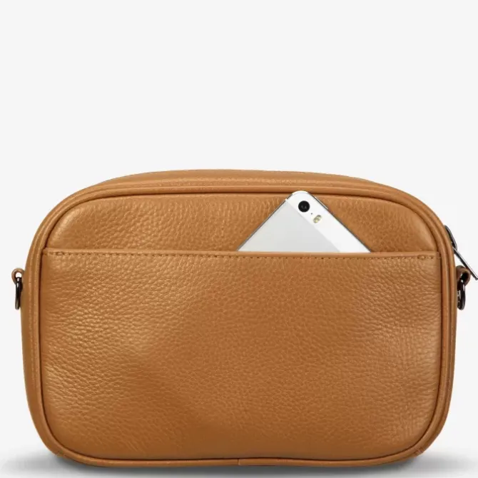 Status Anxiety Handbags>Plunder with Webbed Strap - Tan