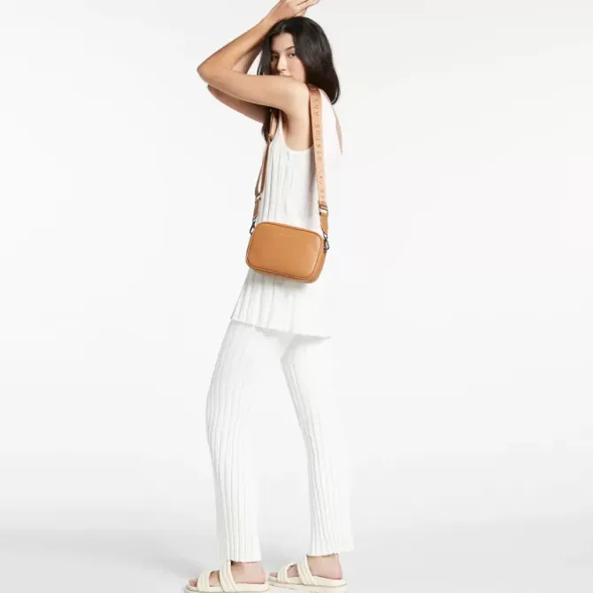 Status Anxiety Handbags>Plunder with Webbed Strap - Tan