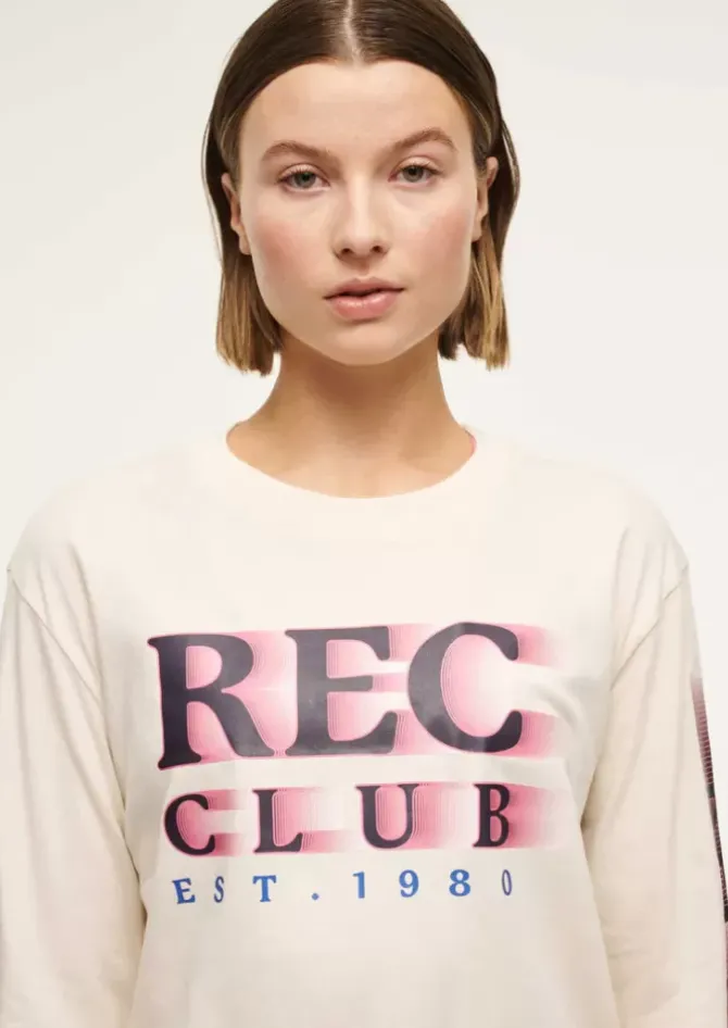 P.E Nation Tops|Activewear>Rally LS Tee - Whisper White