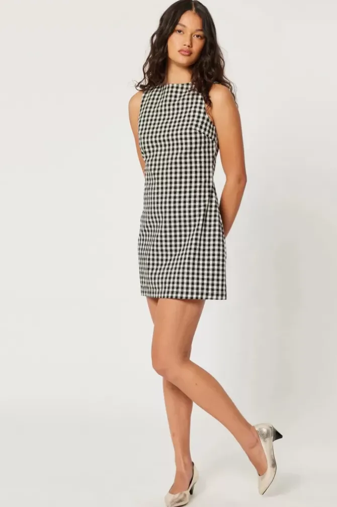 Rolla's Jeans Dresses>Shift Dress - Gingham