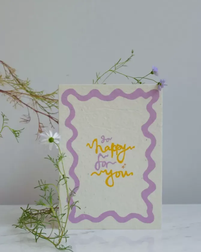 Studio Y Creative Cards>So Happy For You Card