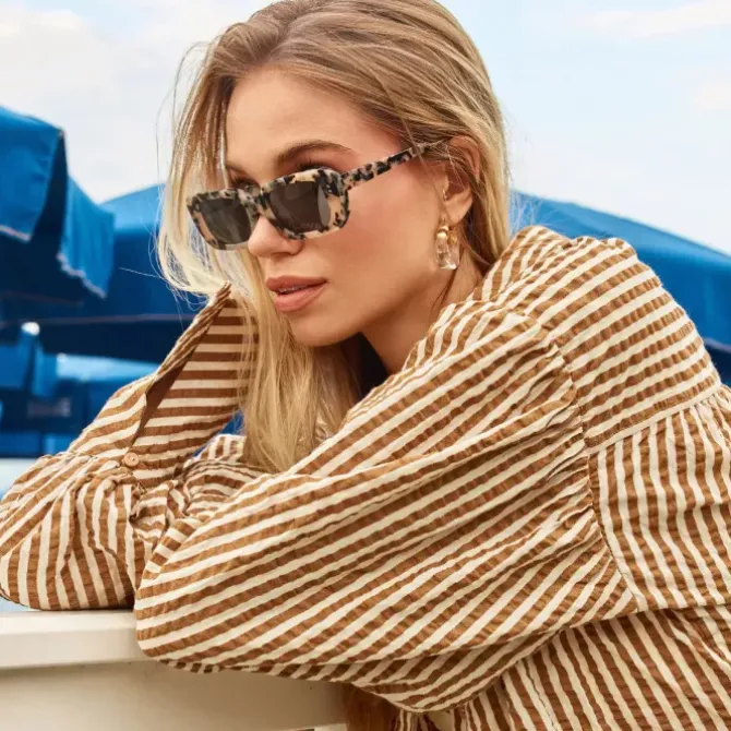 Status Anxiety Eyewear>Solitary - White Tort