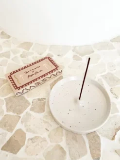 Golden Tribe Candles & Incense|Homewares>Speckled Incense Holder