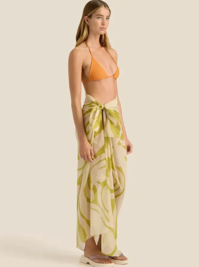 Soleil Soleil Scarves>Square Pareo - Silhouette