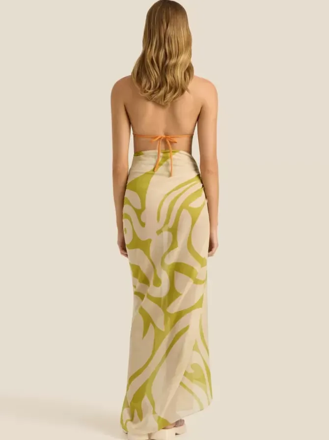 Soleil Soleil Scarves>Square Pareo - Silhouette