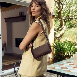 Status Anxiety Handbags>State Of Mind - Cocoa