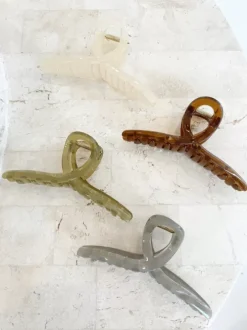 Golden Tribe Hair>Swirl Clip - Cream