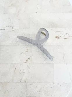 Golden Tribe Hair>Swirl Clip - Matte Grey