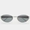 Luv Lou Eyewear>The Boston - Silver
