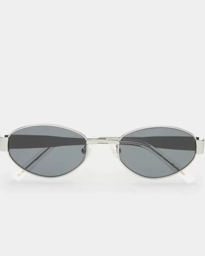 Luv Lou Eyewear>The Boston - Silver