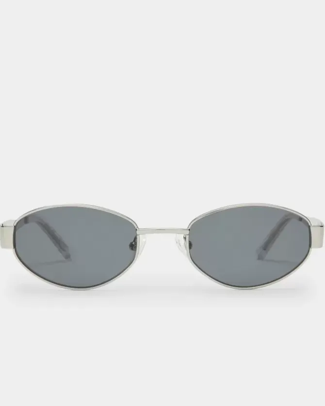 Luv Lou Eyewear>The Boston - Silver