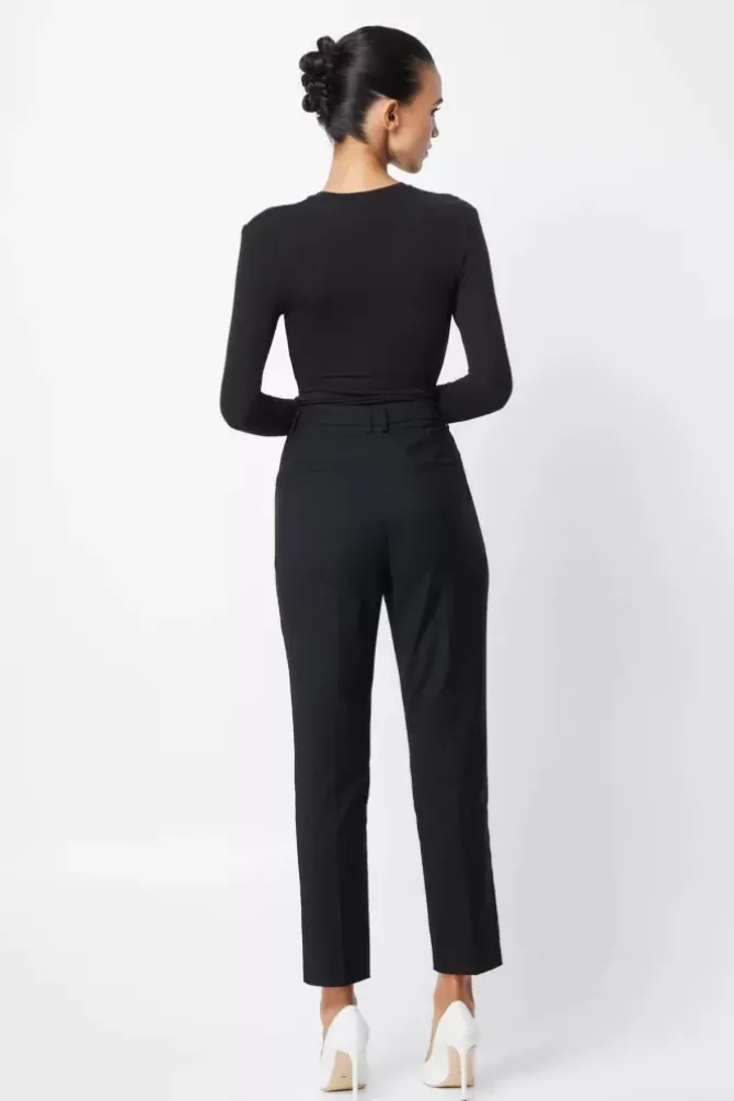 Mossman Tops>The Brooklyn Top - Black