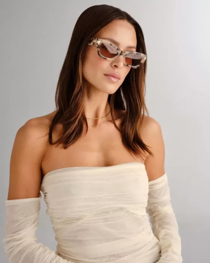 Luv Lou Eyewear>The Cameron - Cream Tort