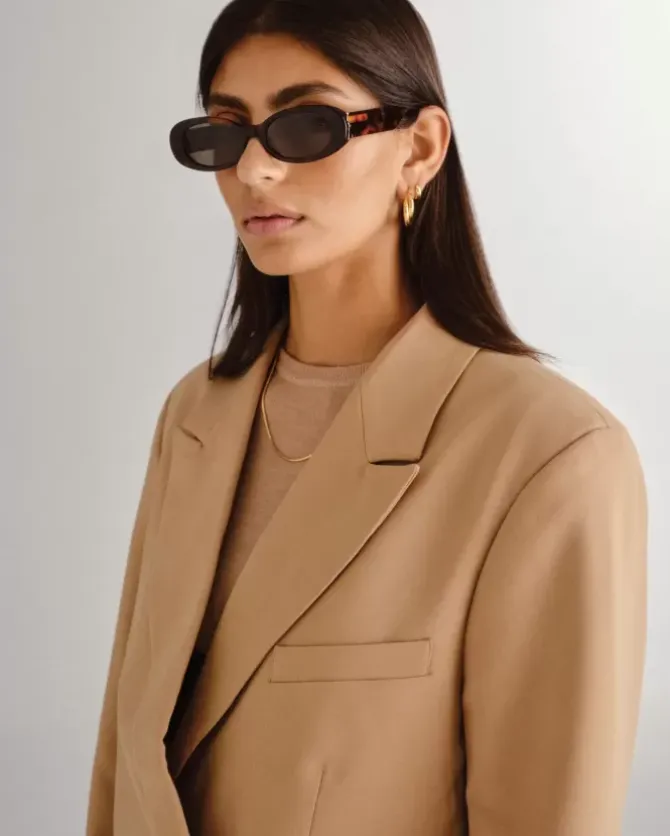 Luv Lou Eyewear>The Ellidy - Dark Tort