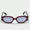 Luv Lou Eyewear>The Frankie - Burgundy