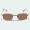 Luv Lou Eyewear>The Rocky - Shiny Gold