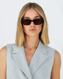 Luv Lou Eyewear>The Ru - Black