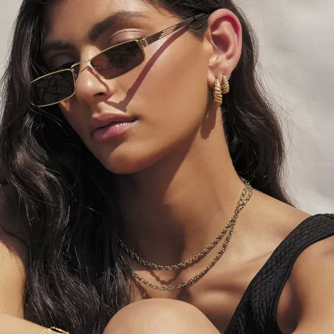 Arms of Eve Jewellery|Jewellery>Tilly Gold Hoop Earrings