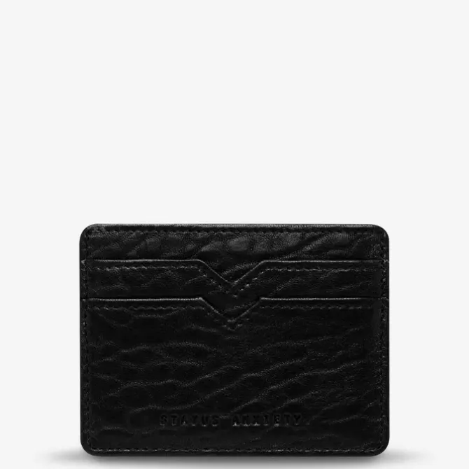 Status Anxiety Wallets>Together For Now - Black Bubble