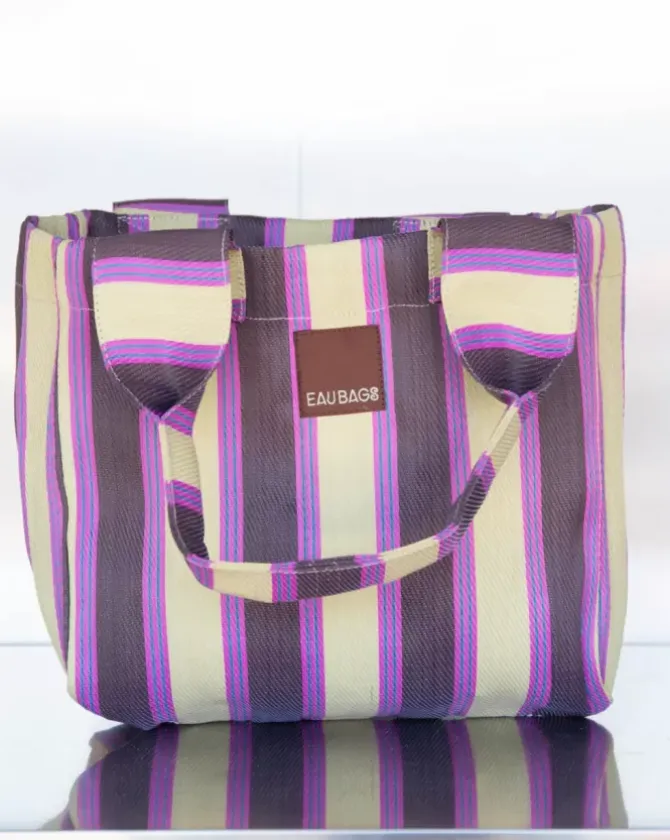 Eau Bags Handbags>Tote - Butter & Chocolate