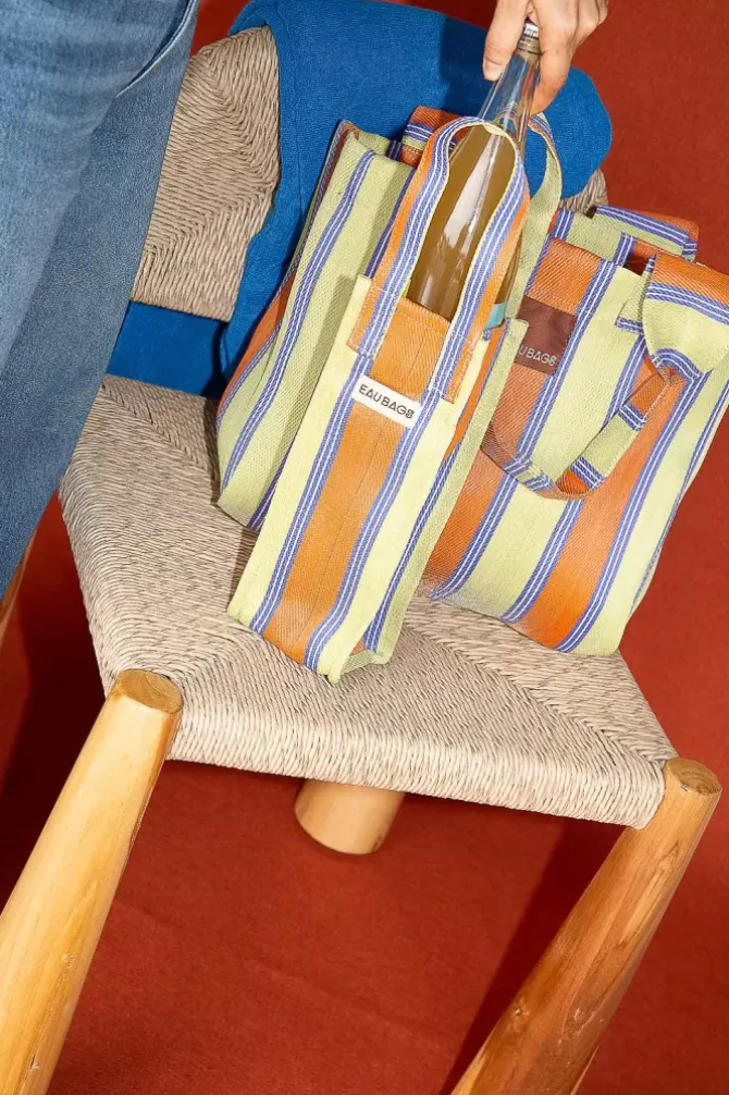 Eau Bags Handbags>Tote - Orange & Citrus