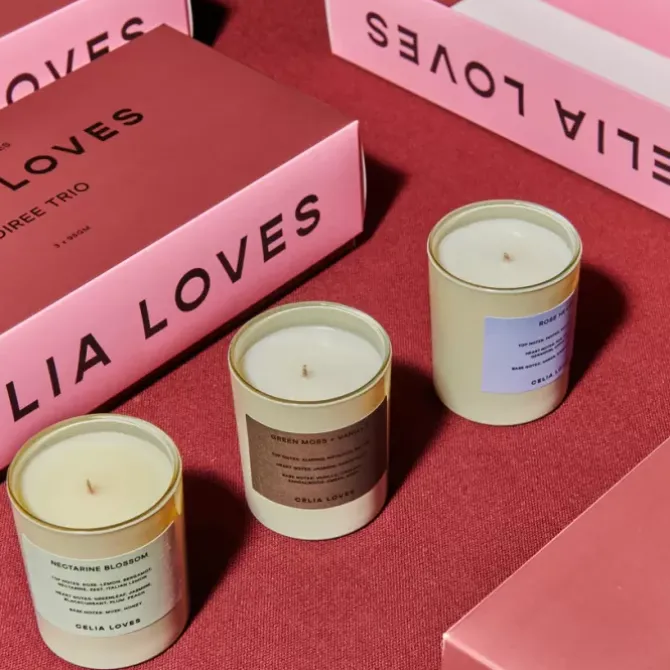 Celia Loves Candles & Incense|Homewares>Trio Candle Set - Soiree