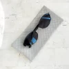 Golden Tribe Eyewear>Woven Sunglasses Case - Grey