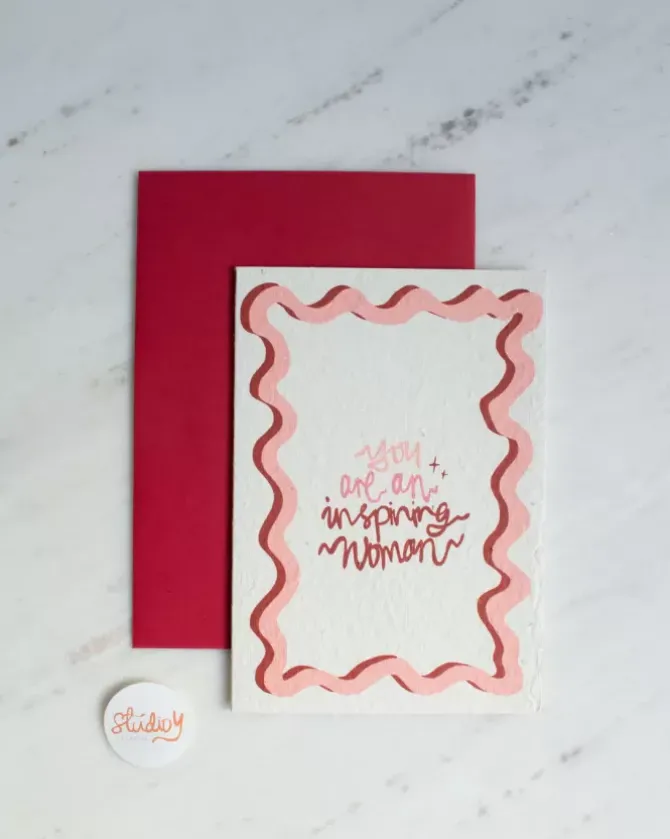 Studio Y Creative Cards>You Are An Inspiring Woman Card